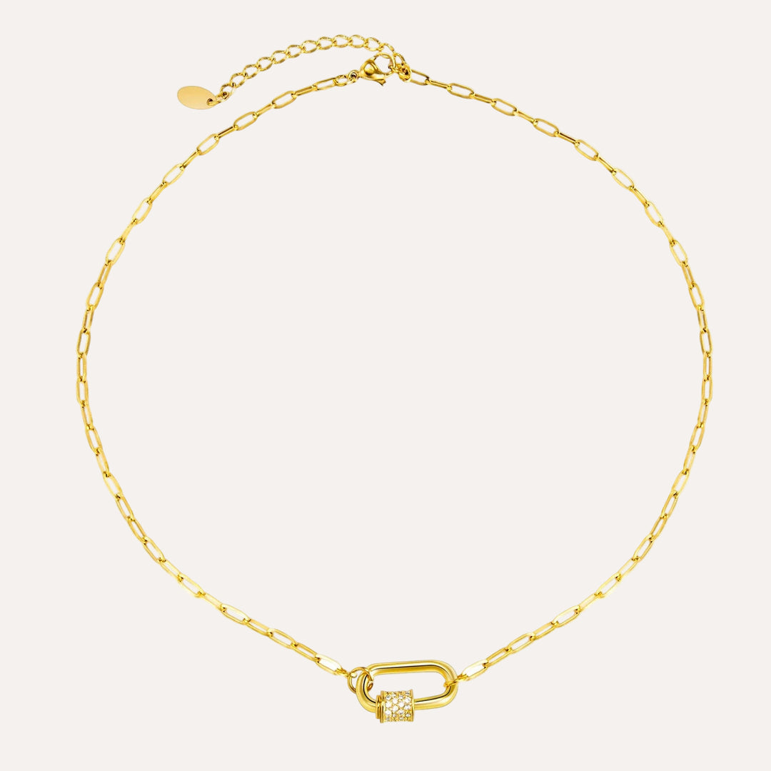 Locket Necklace for Women | Personalized Crystal Pendant Design | Soria Jewelry