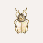 Load image into Gallery viewer, Shell Beetle Brooch Vintage Animal Lapel Pin for Women | Soria Jewelry
