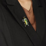 Load image into Gallery viewer, Beetle Insects Brooch for Women | Unique Animal Pin | Soria Jewelry
