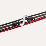 Load image into Gallery viewer, Braided Leather Bracelet for Men | Unique Infinity Symbol Design | Soria Jewelry
