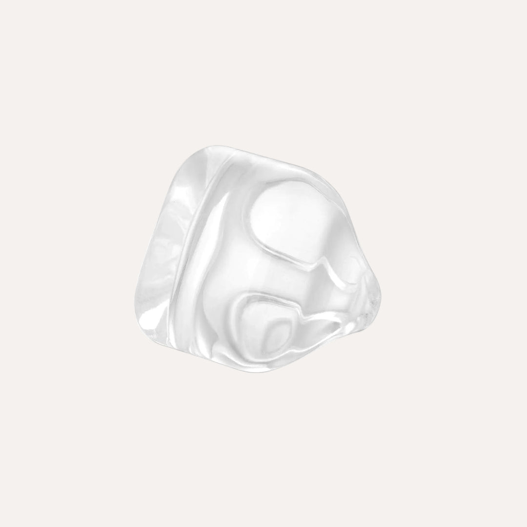 Ring for Women | Unique Clear Abstract Design | Soria Jewelry