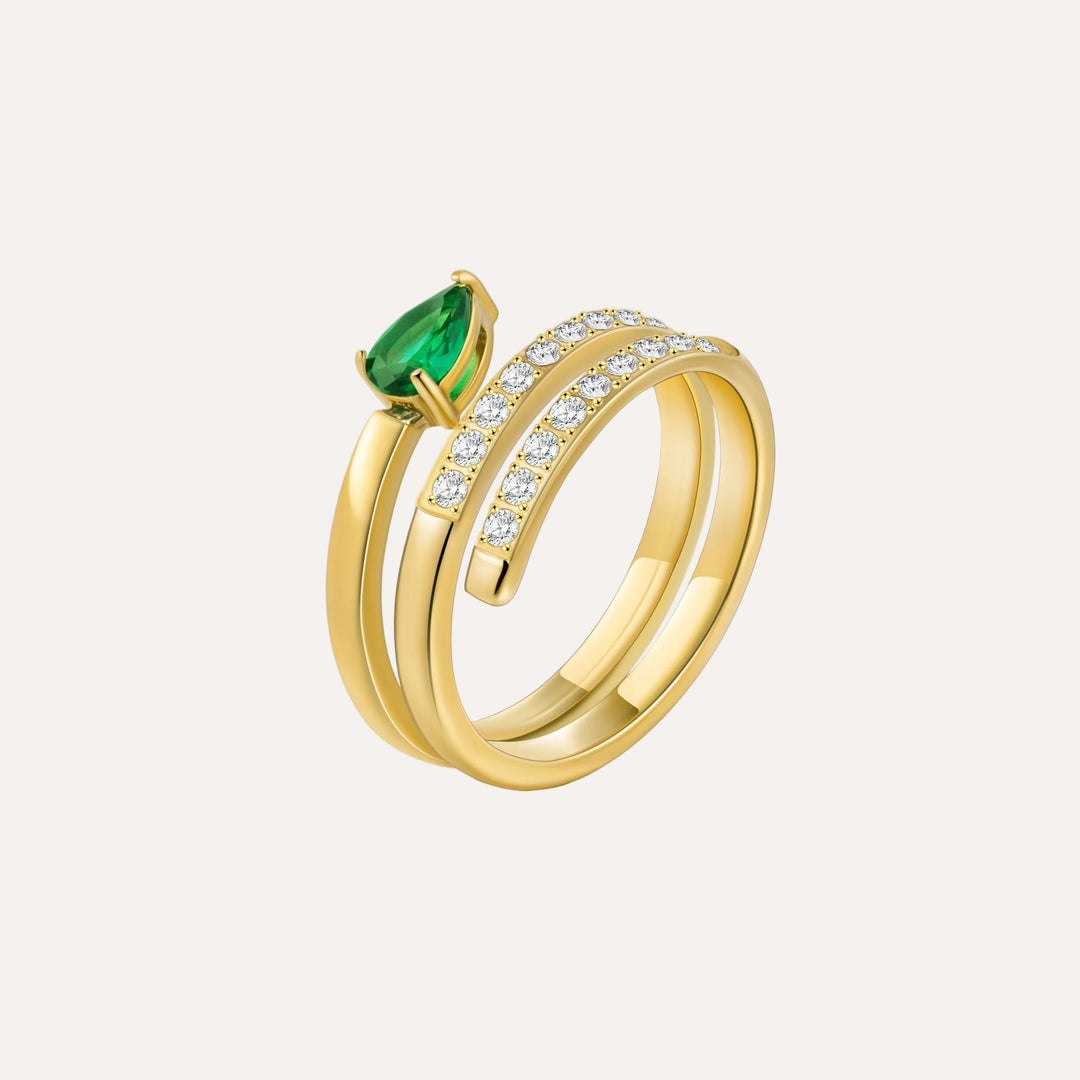 Coil Ring for Women | Fashion Dainty Jewelry | Soria Jewelry