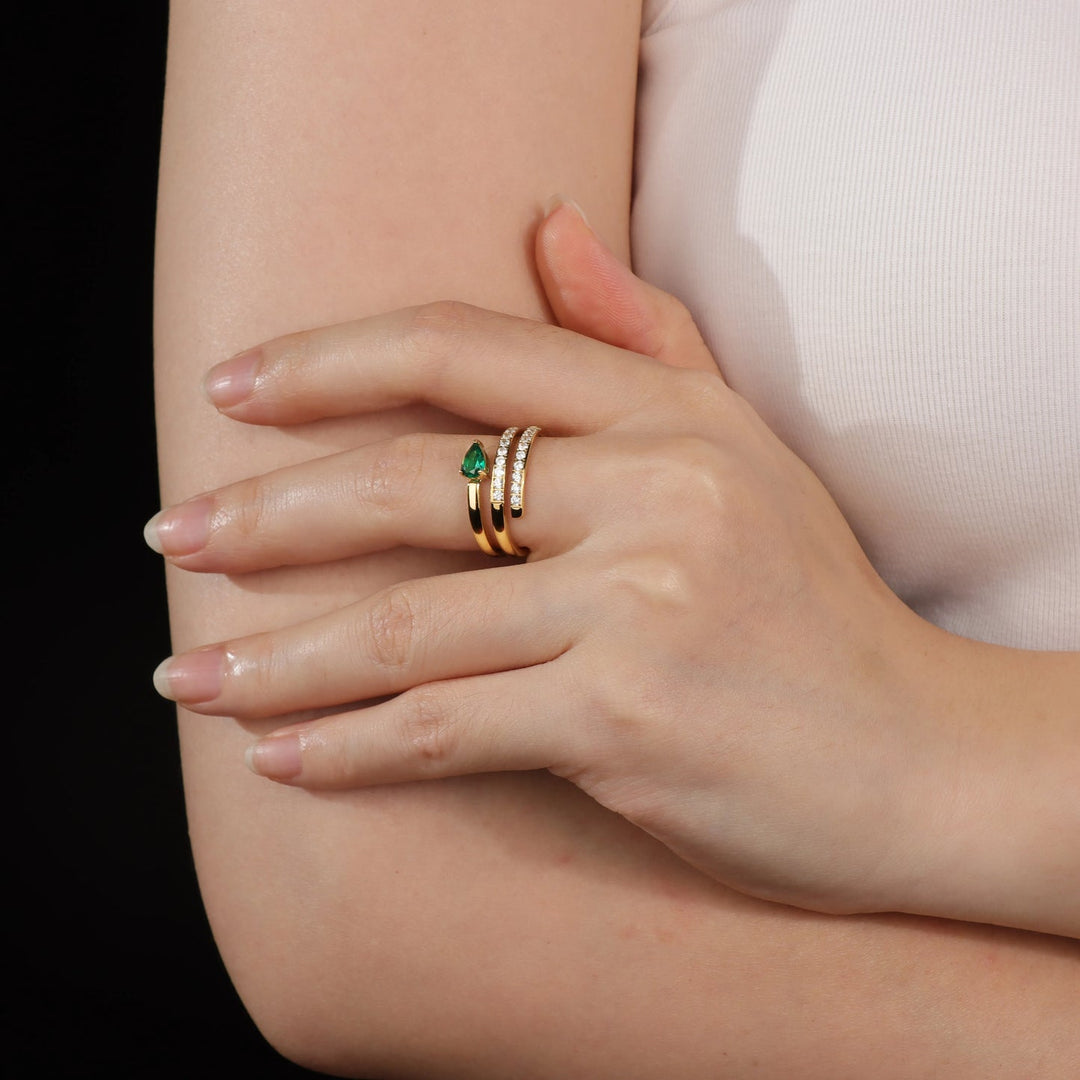 Coil Ring for Women | Fashion Dainty Jewelry | Soria Jewelry