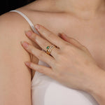 Load image into Gallery viewer, Coil Ring for Women | Fashion Dainty Jewelry | Soria Jewelry
