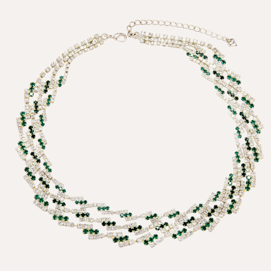 Unique Multilayer Necklace Bracelet Ring Earrings Set for Women | Soria Jewelry