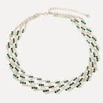 Load image into Gallery viewer, Unique Multilayer Necklace Bracelet Ring Earrings Set for Women | Soria Jewelry
