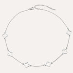 Load image into Gallery viewer, Four Leaf Clover Necklace for Women | Unique Hollow Chain Design | Soria Jewelry
