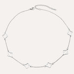 Load image into Gallery viewer, Four Leaf Clover Necklace for Women | Unique Hollow Chain Design | Soria Jewelry
