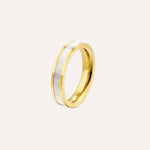 Load image into Gallery viewer, Mother of Pearl Ring for Women | Unique Wedding Ring | Soria Jewelry
