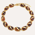 Load image into Gallery viewer, Bead Necklace Bracelet Set with Gold Chain for Women | Soria Jewelry
