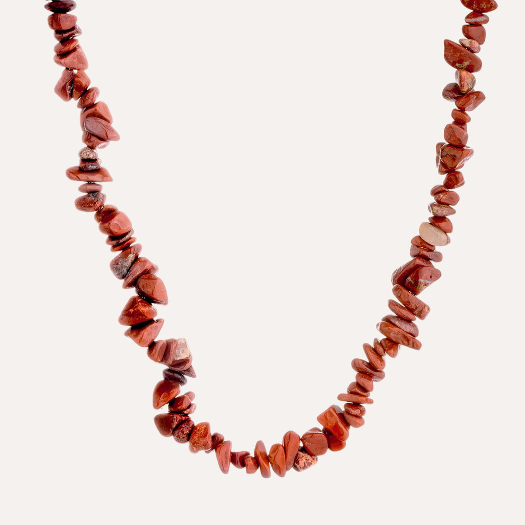Necklace for Women | Vintage Red Stone Jewelry | Soria Jewelry