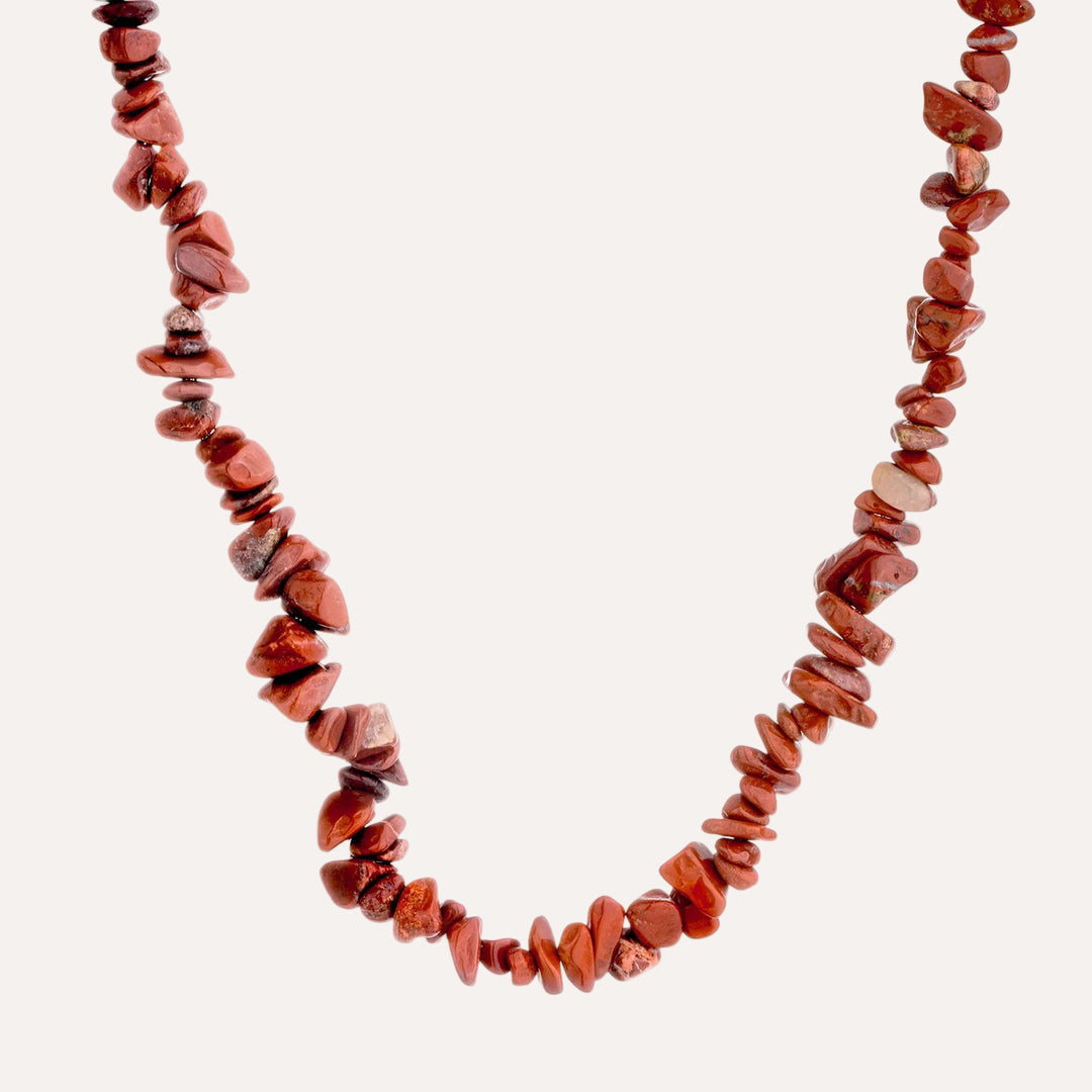Necklace for Women | Vintage Red Stone Jewelry | Soria Jewelry