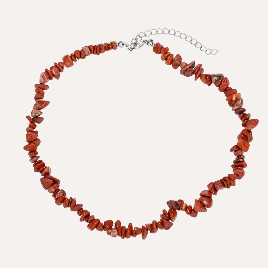 Necklace for Women | Vintage Red Stone Jewelry | Soria Jewelry