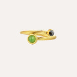 Load image into Gallery viewer, Gold Ring for Women | Vintage Twisted Adjustable Design | Soria Jewelry
